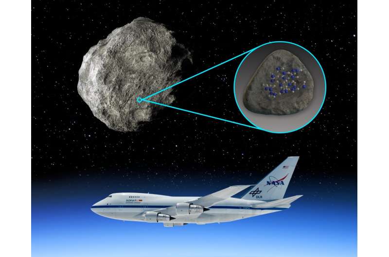 科学家首次在小行星上发现了水分子